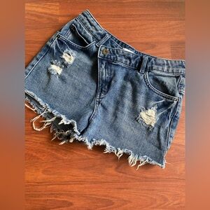 Reserved girls Light Blue jeans shorts US14/EU164